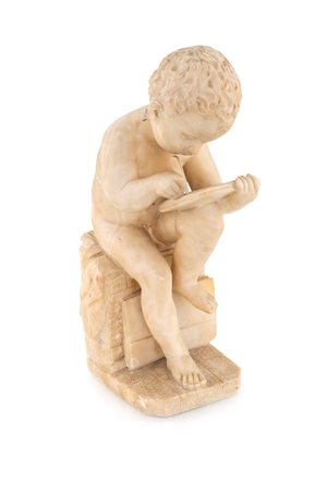 Scultura in marmo bianco, fine del XIX secolo