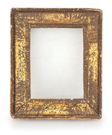 Piccola cornice in legno dorato