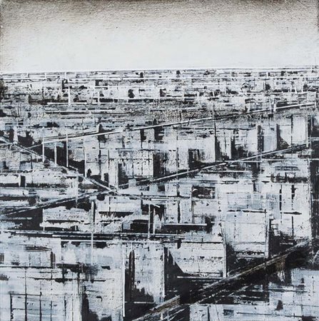 JONATHAN GUAITAMACCHI Londra 1961 Frammento 2002 acrilici su carta intelata,...