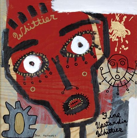 PAUL KOSTABI Whittier (California) 1962 Wake up 2001 acrilici e tecnica mista...