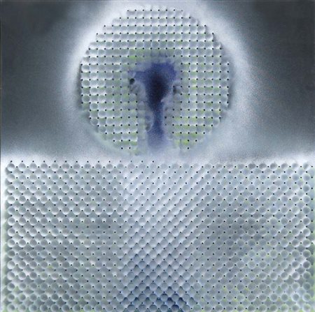 FRANCO COSTALONGA Venezia 1933 Destrutturazione 2001 acrilici su tela, 80x80...