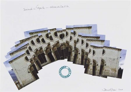 DANIEL SPOERRI Galati 1930 Terremoto all'Aquila: Chiesa di San Vito 2009...