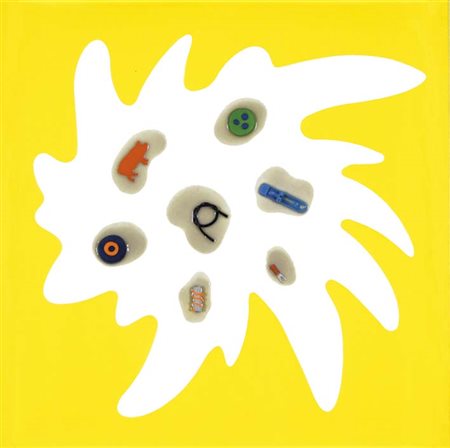 RENZO NUCARA Crema 1955 Bang 10 2011 legno, carta, colore serigrafico, resine...