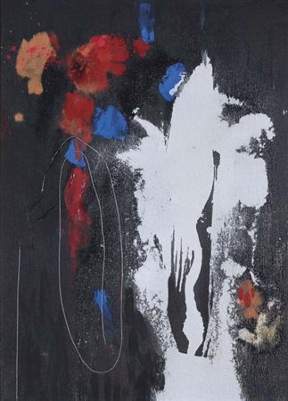 ACHILLE PACE Termoli (Cb) 1923 senza titolo 2005 acrilici e filo su tela,...