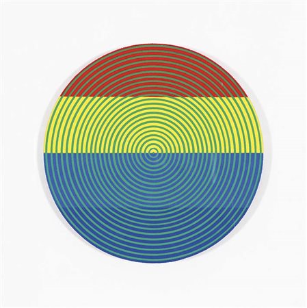 EDOARDO LANDI San Felice sul Panaro 1937 Struttura visuale 1963 acrilici su...