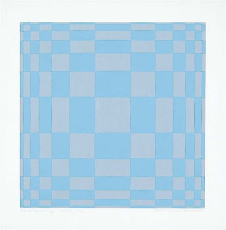 EDOARDO LANDI San Felice sul Panaro 1937 Strutturazione ortogonale 1961-1969...