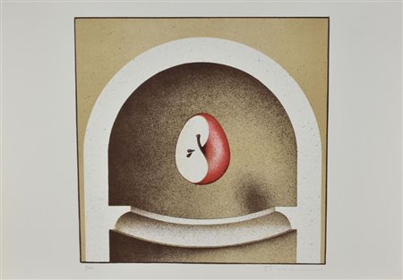 Vanni Viviani SENZA TITOLO litografia su carta, cm 50x70 es. 15 su 100 firma...