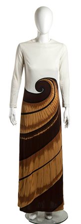 ROBERTA DI CAMERINO<br>ABITO LUNGO IN JERSEY<br>1972