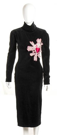 CALUGI E GIANNELLI<br>ABITO IN VELLUTO<br>1988