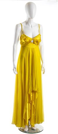 RANIERO GATTINONI<br>ABITO DA SERA IN CHIFFON<br>Anni ‘90