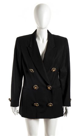 GIANFRANCO FERRÈ<br>GIACCA IN MISTO LANA<br>Primavera/Estate 1989