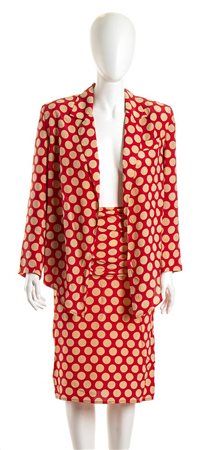 CADETTE<br>COMPLETO IN SETA<br>Metà anni ‘80