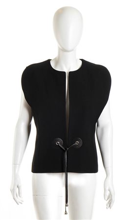 PIERRE CARDIN<br>GIACCA IN CREPE<br>Fine anni ‘80<br>