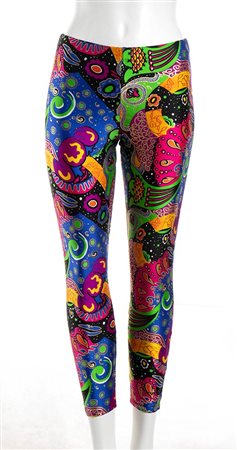 UNGARO MER ET BATEAU LEGGINS IN LYCRA Fine anni ‘80 / Inizio anni ‘90