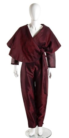 MAURIZIO GALANTE<br>COMPLETO IN TAFFETA’<br>Inizio anni ‘90