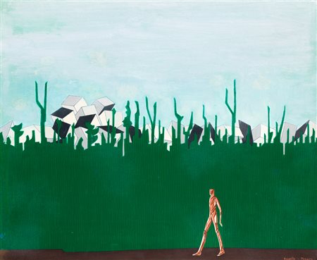 MARIO ROSSELLO (1927-2000) - Senza Titolo, 1975