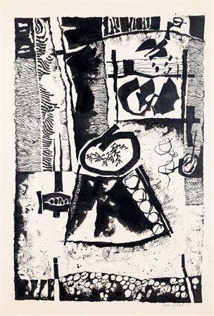 LUCA CRIPPA (1924-2002) - Senza Titolo, 1961