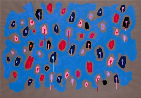  ENNIO FINZI (1931) - Senza Titolo, 1983