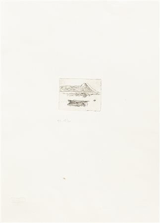 CARLO CARRÀ (1881-1966) - Lago Maggiore, 1924-1971