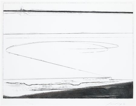 PIERO GUCCIONE (1935-2018) - Sea lines, 1984