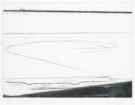 PIERO GUCCIONE (1935-2018) - Sea lines, 1984