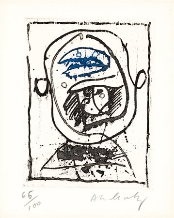 PIERRE ALECHINSKY (1927) - Senza Titolo, 1962