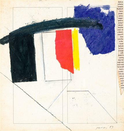 GIANFRANCO PARDI (1933-2012) - Senza Titolo, 1989