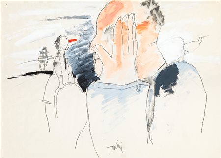 EMILIO TADINI (1927-2002) - Senza Titolo