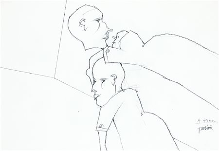 EMILIO TADINI (1927-2002) - Senza Titolo