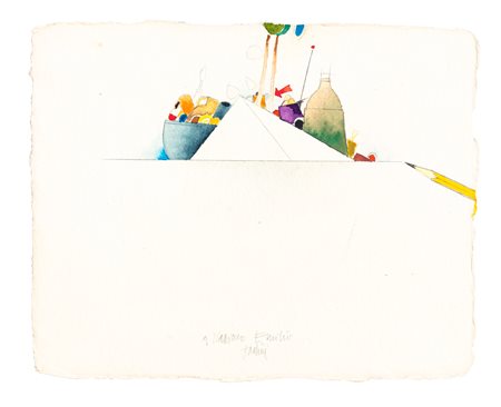 EMILIO TADINI (1927-2002) - Senza Titolo