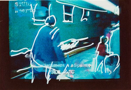 MARIO SCHIFANO (1934-1998) - Senza Titolo 