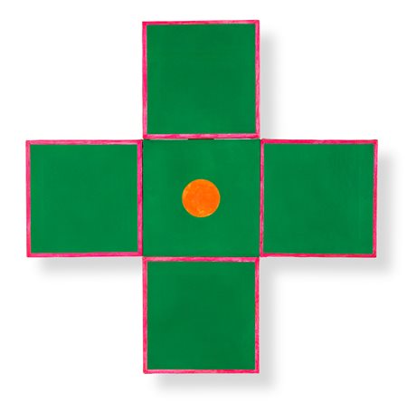 HSIAO CHIN (1935) - Green cross, 1967