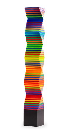 FRANCISCO SOBRINO (1932-2014) - Colonna colorata, 1965