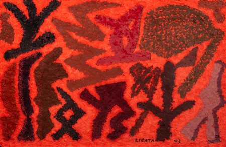 Riccardo Licata (Torino 1929-Venezia 2014)  - Composizione, 2003