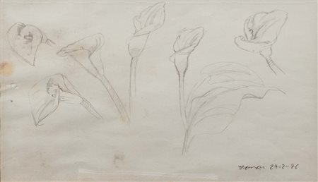 Yannis Tsarouchis (Pireo 1910-Atene 1989)  - Calle, 1976