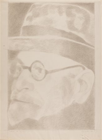 Marilu Eustachio (Merano 1934)  - Ritratto di Sigmund Freud, 1989