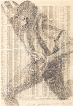 Titina Maselli (Roma 1924-2005)  - Sportivo, 1977