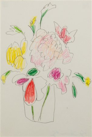 Cy Twombly (Lexington 1928-Roma 2011)  - Flowers, 1960/'70