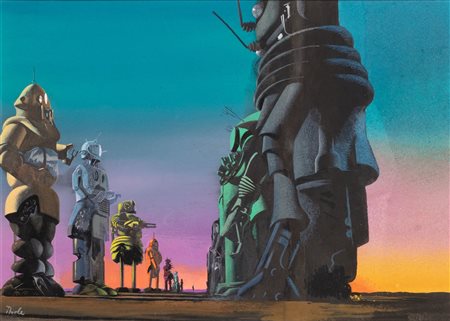 Karel Thole (Bussum 1914-Cannobio 2000)  - Sunderland, 1975