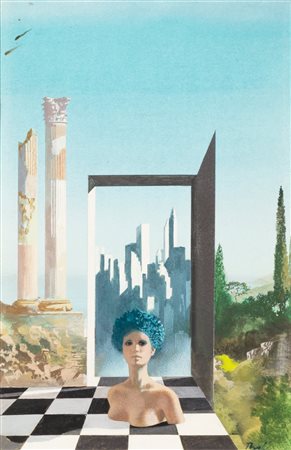 Karel Thole (Bussum 1914-Cannobio 2000)  - Angouleme, 1977