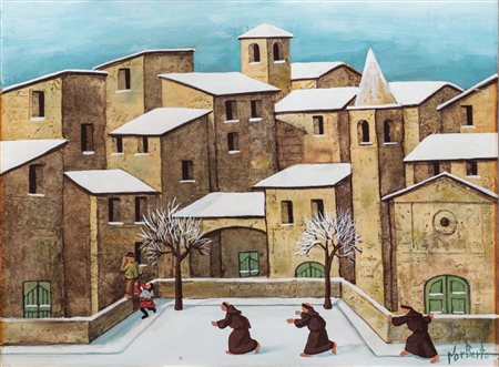 Norberto Proietti (Spello 1927-Spello 2009)  - Il Salvataggio, 1977