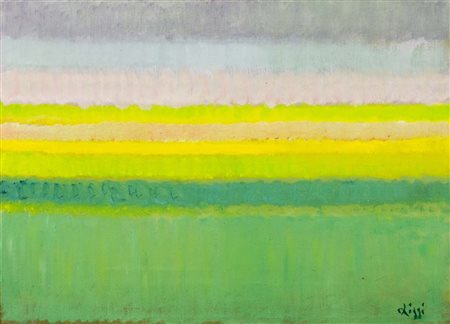 Vittoria Lippi (Roma 1918-1996)  - Luce di temporale, 1986