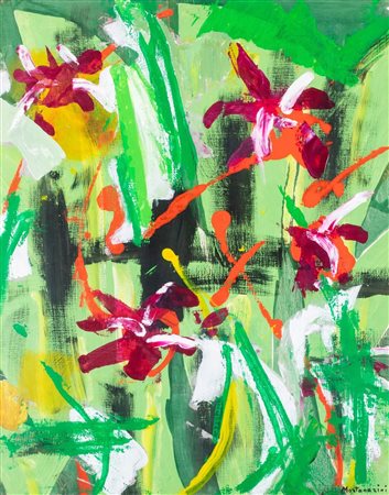 Luigi Montanarini (Firenze 1906-Roma  1998)  - Fiori, 1980