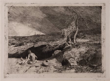 Mariano FORTUNY Y MARSAL (1838-1874). Acquaforte/acquatinta su carta....