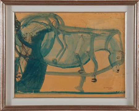 Bruno Cassinari (Piacenza 1912 - Milano 1992), “Il cavallo”, 1950.