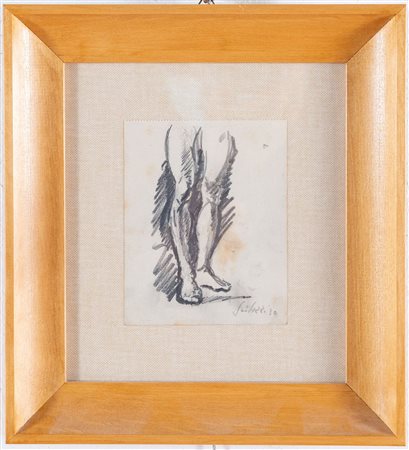 Fioravante Seibezzi (Venezia 1906 - 1974), “Gambe maschili”.