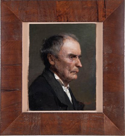 Angelo Dall'Oca Bianca (Verona 1858 - 1942), “Il Campanaro del Garda”.