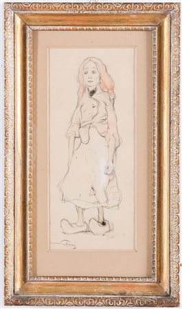 Ugo Valeri (Piove di Sacco 1873 - Venezia 1911), “Rosetta”, 1907.