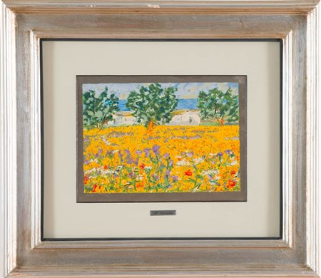 Michele Cascella (Ortona 1892 - Milano 1989), “Terra nativa”.