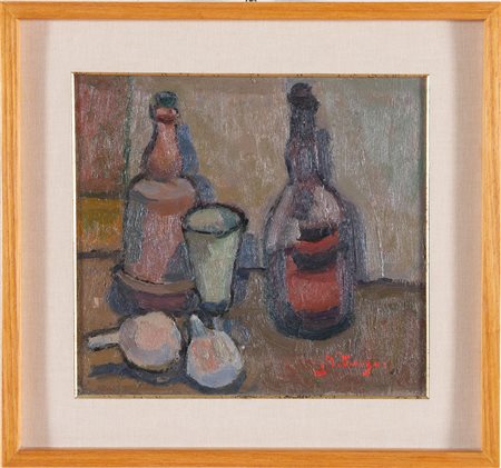 Livio Mitrugno (Roncone 1942), “Natura Morta”, 1998.